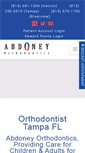 Mobile Screenshot of abdoneyortho.com